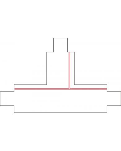 Connettore 3-CCT DALI T, terra sinistra/destra NAXTSNC6402 Connettore 3-CCT DALI T, terra sinistra/destra NAXTSNC6402