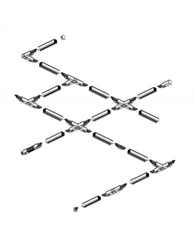 Connettore 3-CCT DALI T, terra sinistra/destra NAXTSNC6402