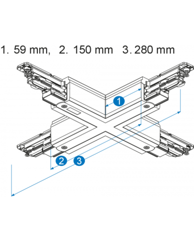 Global Pulse XTSN Connettore 3-CCT DALI X NAXTSNC6382 Global Pulse XTSN Connettore 3-CCT DALI X NAXTSNC6382