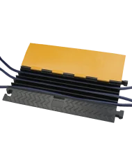 grande pedana passacavi a 5 passaggi 5 vie