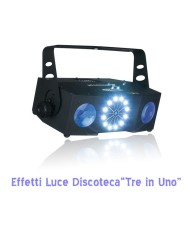 Effetti luce discoteca: un triplo effetto a prezzo vantaggioso Effetti luce discoteca: un triplo effetto a prezzo vantaggioso