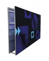 Pareti modulari per esposizioni, spazi commerciali, sfondi e stand