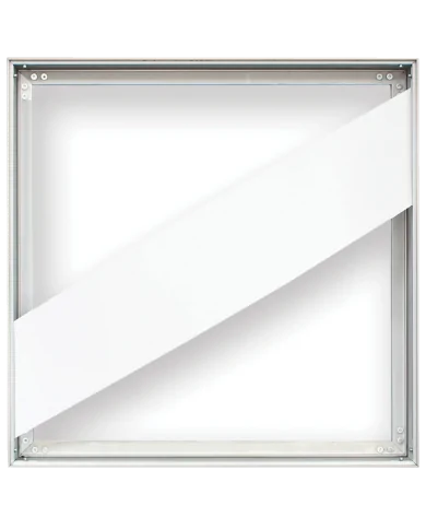 Set Frame - Scenic panel- Shape 3 diagonal -Forex - white Set Frame - Scenic panel- Shape 3 diagonal -Forex - white