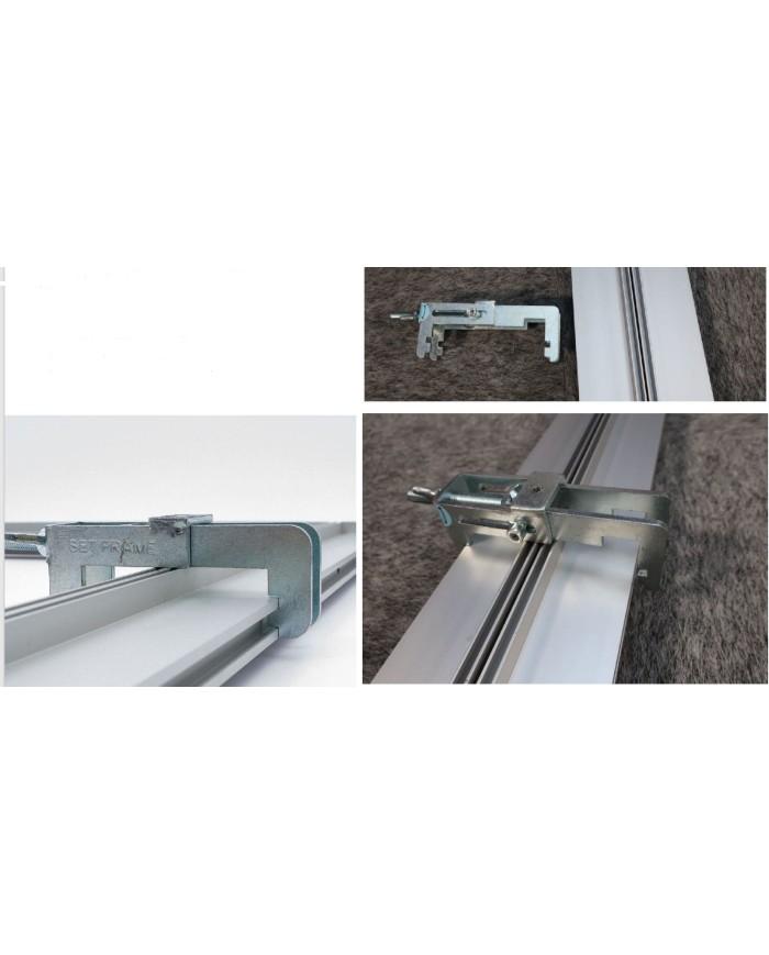 Telaio Parete Mobile Autoportante 3,00 mt X 1,69 mt poggiato a terra Telaio Parete Mobile Autoportante 3,00 mt X 1,69 mt poggiato a terra