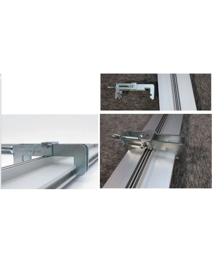 Telaio Parete Mobile Autoportante 3,00 mt X 1,69 mt poggiato a terra