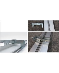 Telaio Parete Mobile Autoportante 3,00 mt X 1,69 mt poggiato a terra Telaio Parete Mobile Autoportante 3,00 mt X 1,69 mt poggiato a terra