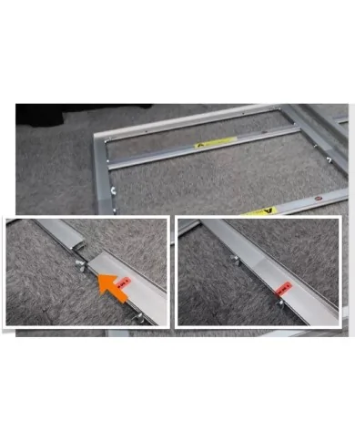 parete divisoria modulare per uffici