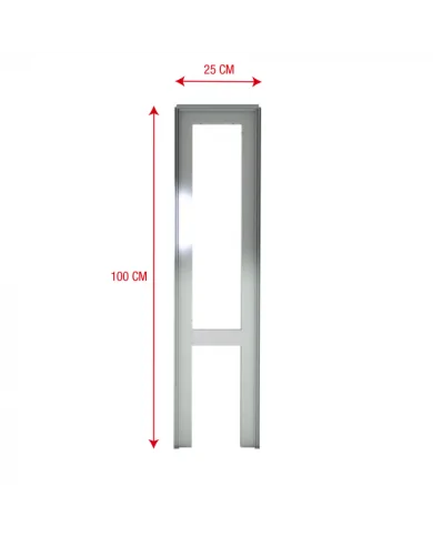 Pareti modulari per esposizioni, spazi commerciali, sfondi e stand