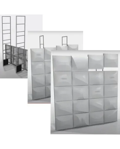 Parete Mobile Autoportante da 2,5 metri x 2,5 metri