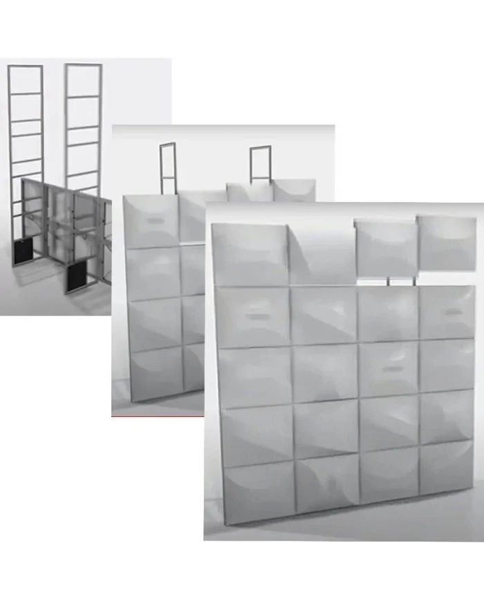 Parete Mobile Autoportante da 2,5 metri x 2,5 metri