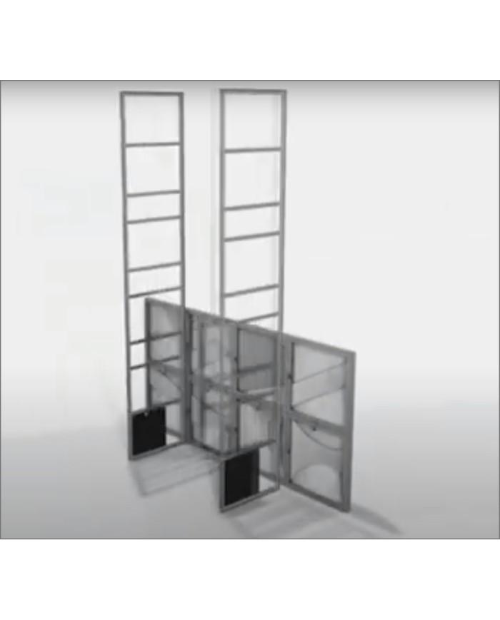 Stand Portatile per Fiere autoportante largo 4 mt ed alto 2,5 mt