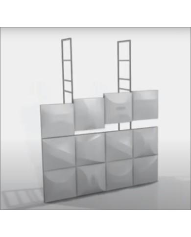 Stand Portatile per Fiere autoportante largo 4 mt ed alto 2,5 mt Stand Portatile per Fiere autoportante largo 4 mt ed alto 2,5 mt