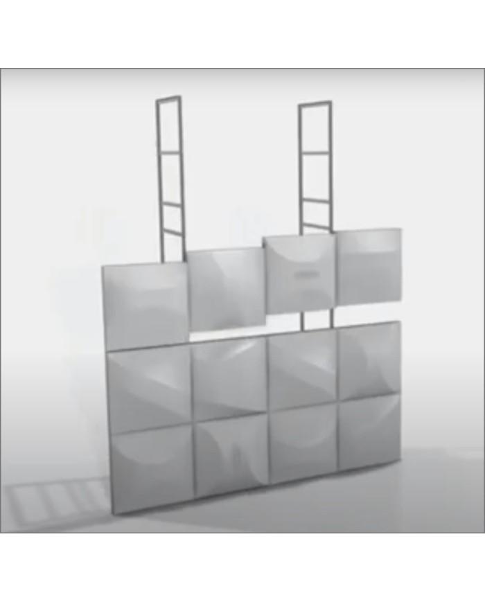 Stand Portatile per Fiere autoportante largo 4 mt ed alto 2,5 mt