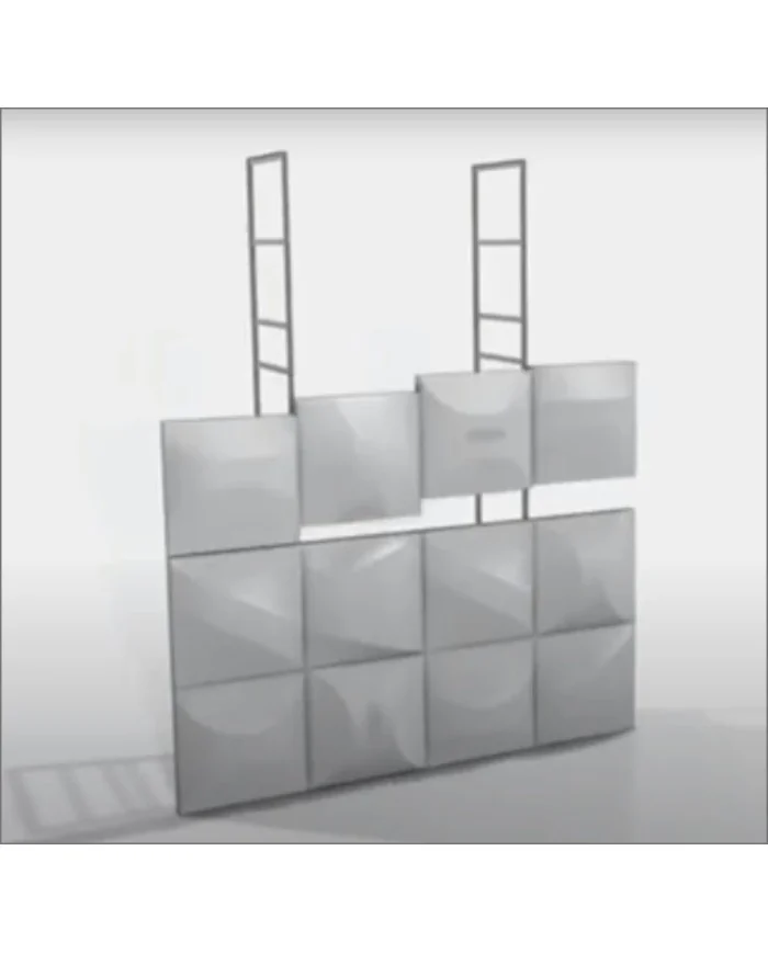 Stand Portatile per Fiere autoportante largo 4 mt ed alto 2,5 mt