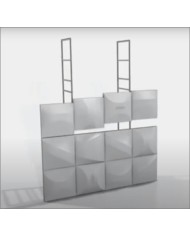 Stand Portatile per Fiere autoportante largo 4 mt ed alto 2,5 mt