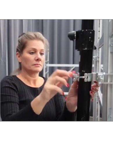 Parete Divisoria per Esposizione o Eventi autoportante larga 4 mt ed alta 2,5 mt Parete Divisoria per Esposizione o Eventi autoportante larga 4 mt ed alta 2,5 mt