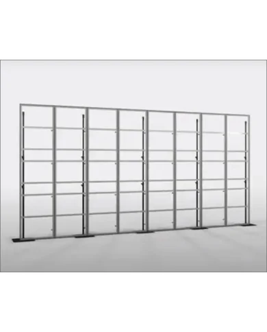 Parete Divisoria per Esposizione o Eventi autoportante larga 4 mt ed alta 2,5 mt