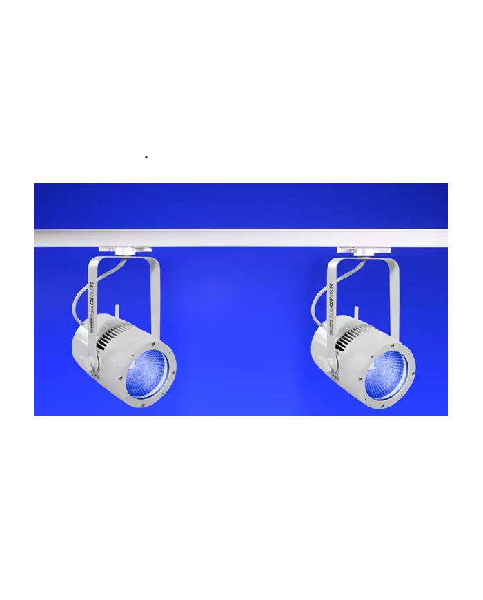 Proiettore da binario track mounted da 60W RGB / FC COB