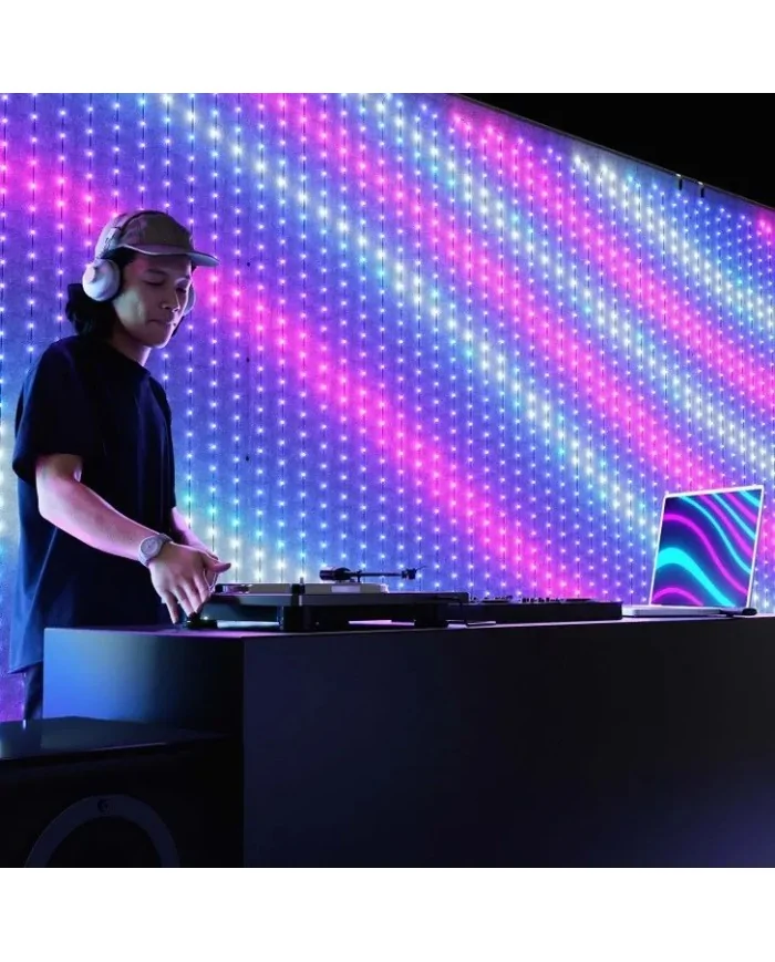 telo luminoso per DJ