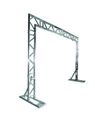 mobile dj americana per luci e striscioni