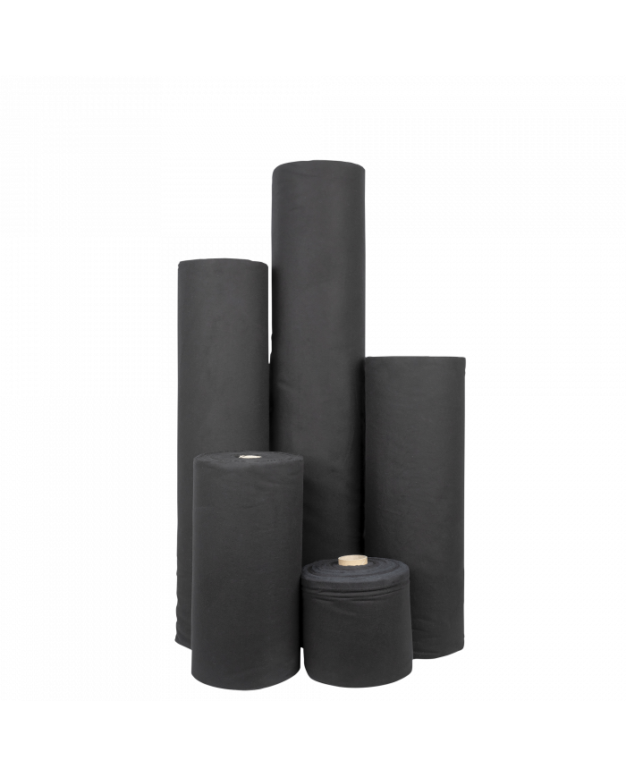 tessuti ignifughi in rotoli per scenografie o allestimenti