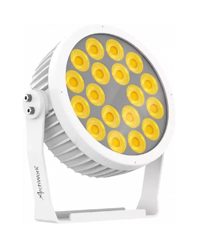 Faro colorato RGBW per esterni, facciate, parchi, statue, architettura