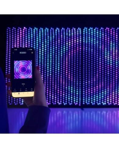 Telo luminoso innovativo dotato di luci LED RGB per DJ Band sul palco Telo luminoso innovativo dotato di luci LED RGB per DJ Band sul palco
