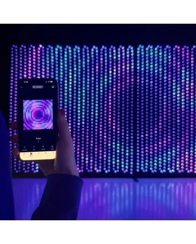 Telo luminoso innovativo dotato di luci LED RGB per DJ Band sul palco