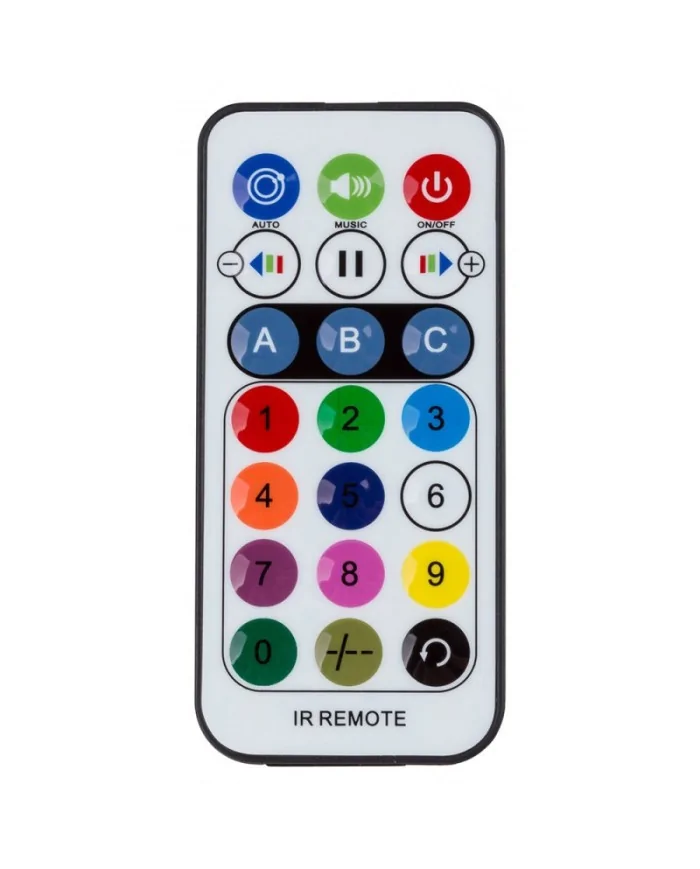 IR REMOTE Remote for ACCU MINI-PAR, RAVE SPOT, etc.