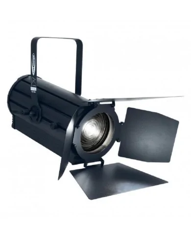 Fresnel LED compatto da teatro 150 W bianco caldo.