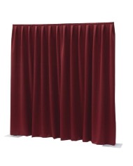 Drappeggio Rosso per pareti mobili e fondali Drappeggio Rosso per pareti mobili e fondali