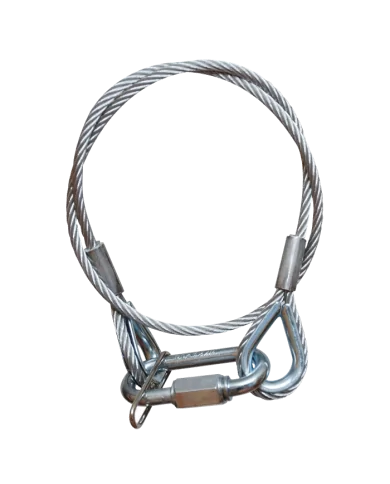 Cavo di sicurezza per carichi appesi 5mm 0,60 BGV-C1 70159