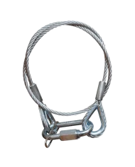 Cavo di sicurezza, 5 mm di spessore certificato BGV-C1