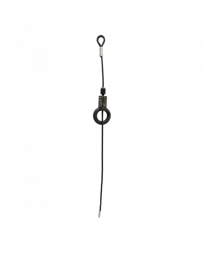 cavo-fune di sicurezza con golfare in acciaio per appensioni