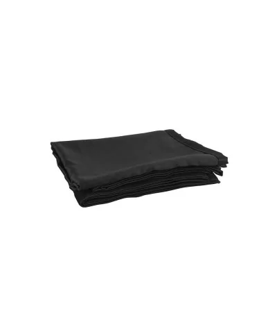 Tenda Dimout lucida e plissettata Nero 330(l) x 300(h)cm, Pipe and Drape Dimout 260 g/m²