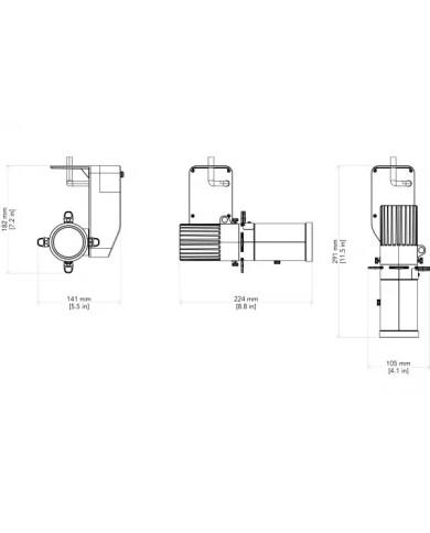ECLMINIDAT30KW come illuminare quadri con sagomatore da 3000K bianco ECLMINIDAT30KW come illuminare quadri con sagomatore da 3000K bianco