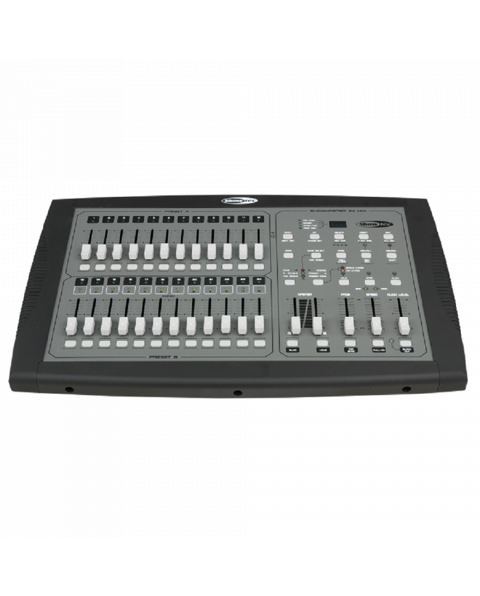 Regia luci Teatrale Showmaster 24 Mixer DMX 12-24 canali Regia luci Teatrale Showmaster 24 Mixer DMX 12-24 canali