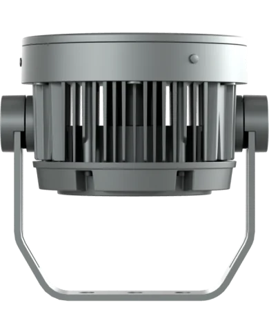 Spot outdoor con una sorgente LED RGB+WarmWhite da 19x 4W , 4600 lumen