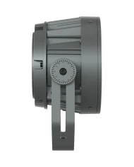 Spot outdoor con una sorgente LED RGB+WarmWhite da 19x 4W , 4600 lumen