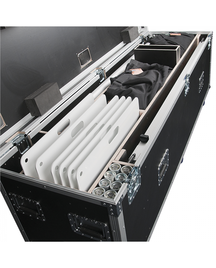 Case Wentex per tutti i componenti per un setup fino a 21 metri di larghezza