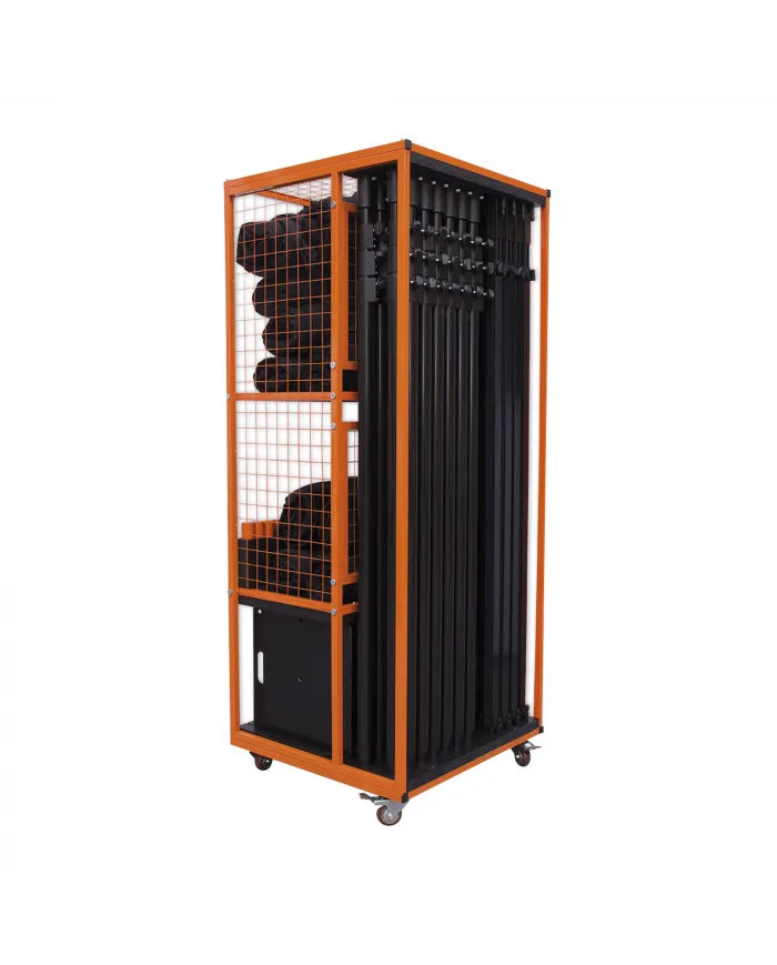 Trolley per trasporto sistema Pipe&Drape