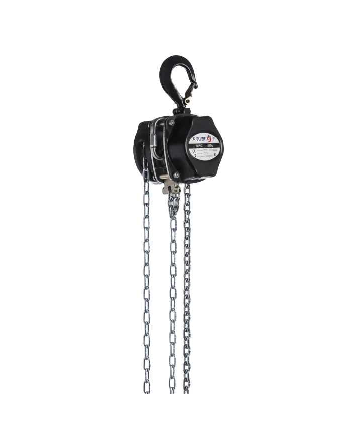 Argano manuale a catena PH2 250 kg Altezza di sollevamento 7 m