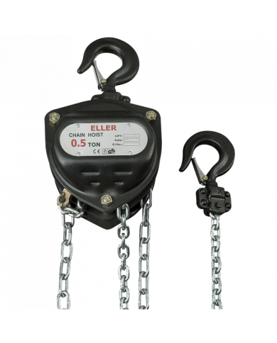 Argano manuale a catena PH2 500 kg Altezza di sollevamento 10 m Argano manuale a catena PH2 500 kg Altezza di sollevamento 10 m
