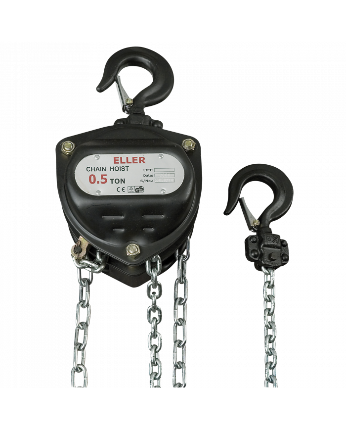 Argano manuale a catena PH2 500 kg Altezza di sollevamento 10 m Argano manuale a catena PH2 500 kg Altezza di sollevamento 10 m