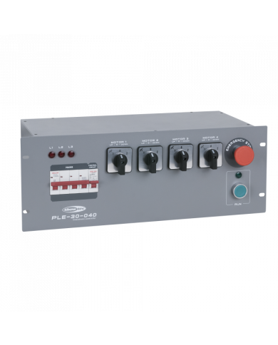 Controller dedicato per tutti i più diffusi paranchi a catena Controller dedicato per tutti i più diffusi paranchi a catena