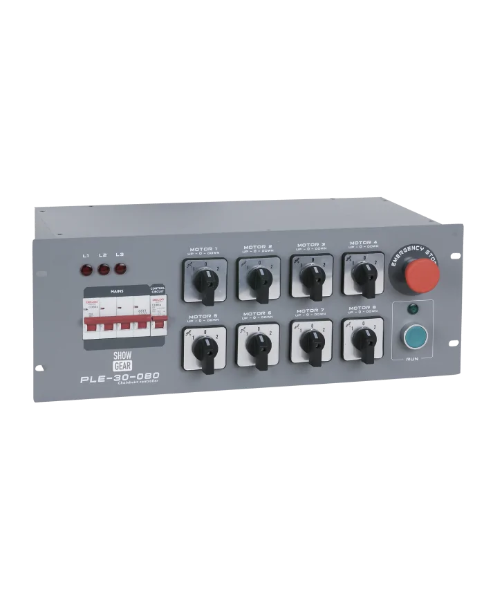 Controller per motori di sollevamento strutture in alluminio o Truss