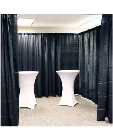 Strutture e tende divisorie per camerini, separé, esposizioni, mostre