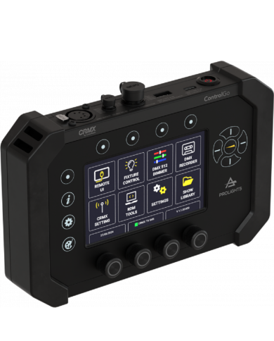 Controller DMX Touchscreen per Cinefoto o eventi : RDM e batteria disp Controller DMX Touchscreen per Cinefoto o eventi : RDM e batteria disp