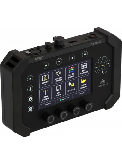 Controller DMX Touchscreen per Cinefoto o eventi : RDM e batteria disp