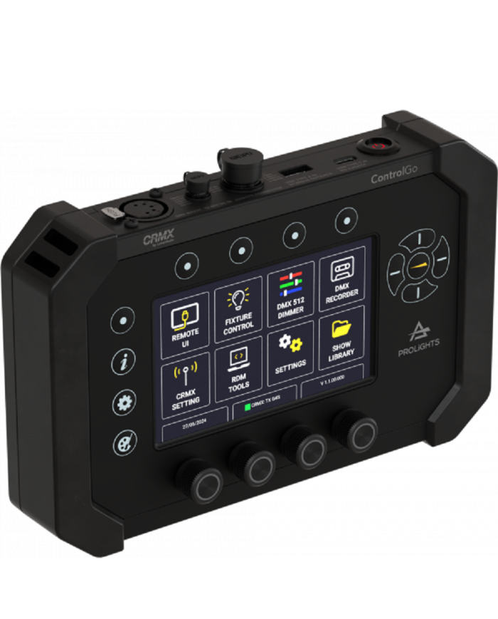 Controller DMX Touchscreen per Cinefoto o eventi : RDM e batteria disp Controller DMX Touchscreen per Cinefoto o eventi : RDM e batteria disp